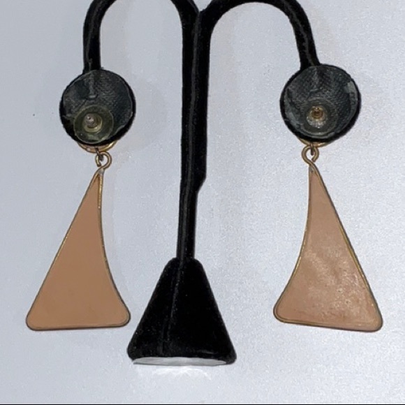 Artisan Crafted Post and Clutch Dangle Earrings With Blue Shiny Stones - Picture 11 of 13